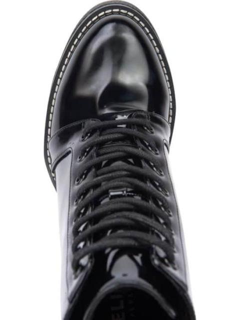 BOTA CHAROL PLATAFORMA TRACK NEGRO BELINDA PEREGRIN