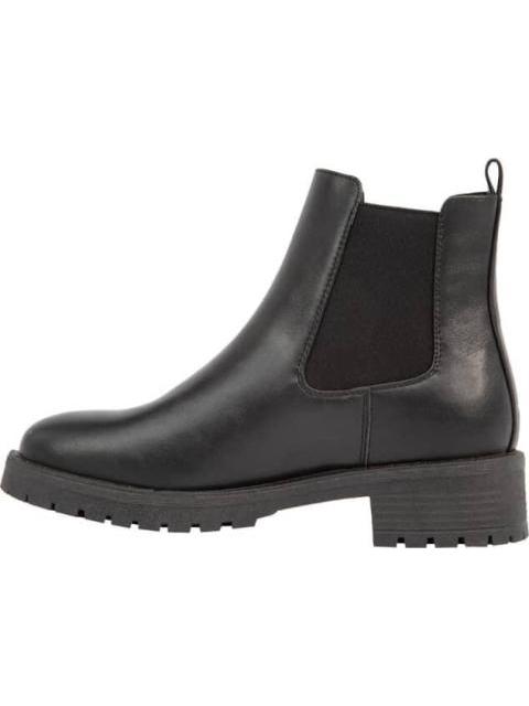 BOTA CHELSEA CON ESTOPEROLES NEGRO TIERRA BENDITA