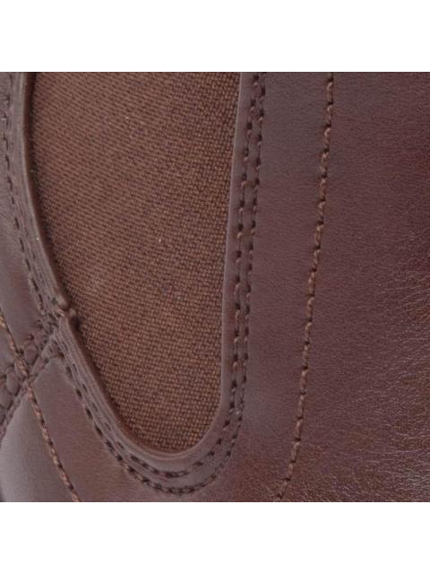 BOTA CHELSEA CON PLATAFORMA COGNAC GOODYEAR