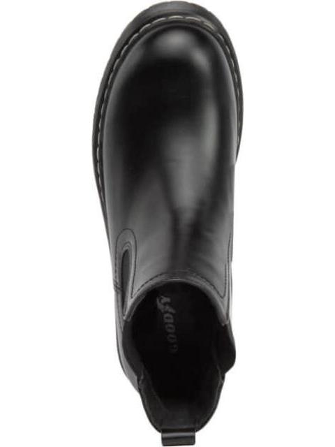 BOTA CHELSEA CON PLATAFORMA NEGRO GOODYEAR