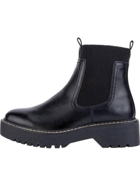 BOTA CHELSEA SUELA TRACK NEGRO GOODYEAR