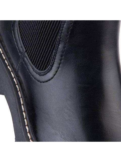 BOTA CHELSEA SUELA TRACK NEGRO GOODYEAR