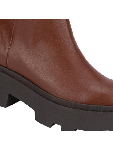 BOTA CHELSEA SUELA TRACK COGNAC SALAMANDRA