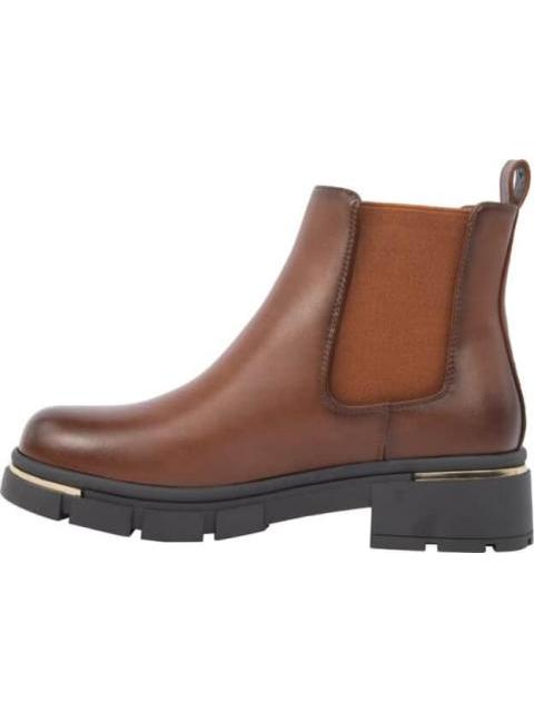BOTA CHELSEA SUELA TRACK COGNAC TIERRA BENDITA