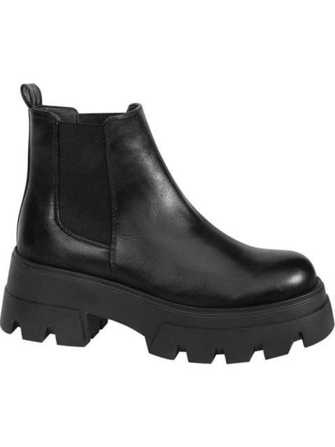 BOTA CHELSEA SUELA TRACK NEGRO GOODYEAR