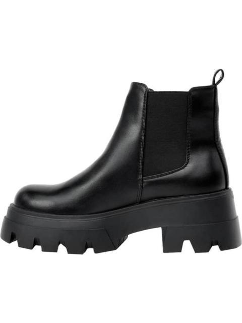 BOTA CHELSEA SUELA TRACK NEGRO GOODYEAR