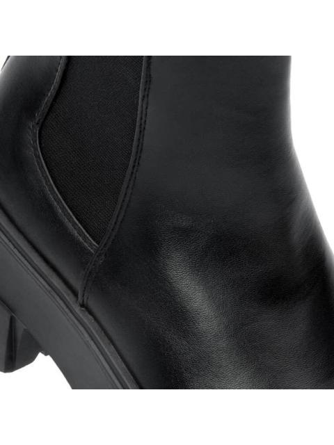 BOTA CHELSEA SUELA TRACK NEGRO GOODYEAR