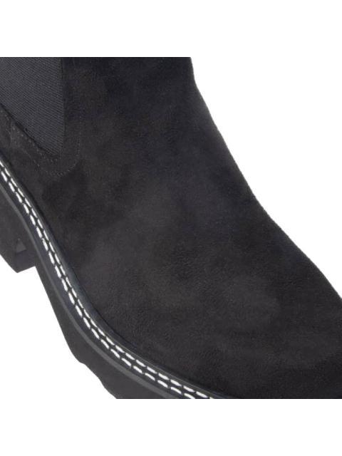 BOTA CHELSEA SUELA TRACK NEGRO GOODYEAR