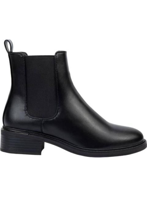 BOTA CHELSEA TACON BAJO NEGRO VI LINE