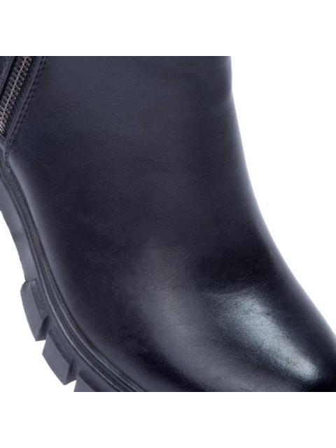 BOTA CIERRE SUELA TRACK NEGRO TIERRA BENDITA