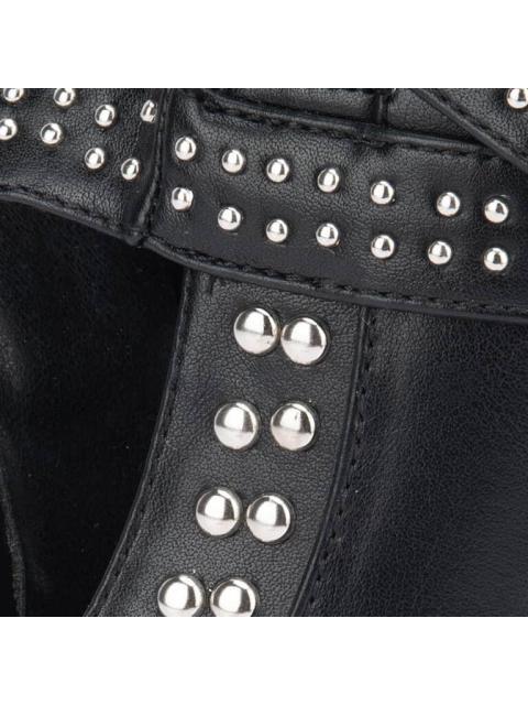 BOTA CON ABERTURA ESTOPEROLES NEGRO THALIA SODI