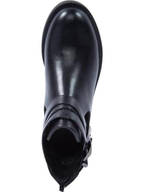 BOTA CON ABERTURA SUELA TRACK NEGRO TIERRA BENDITA