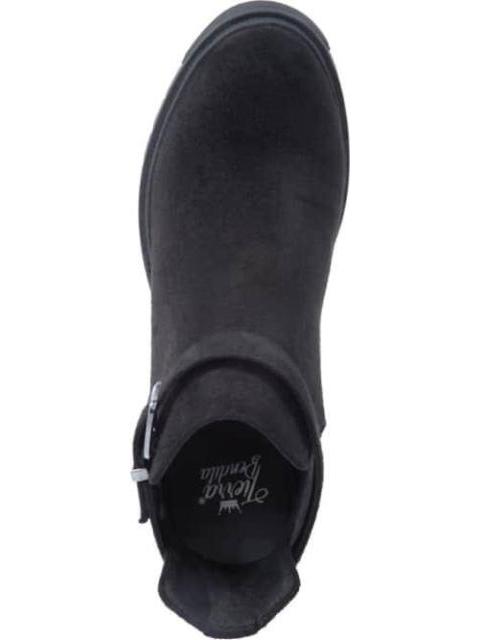 BOTA CON ABERTURA TACON MEDIO NEGRO TIERRA BENDITA