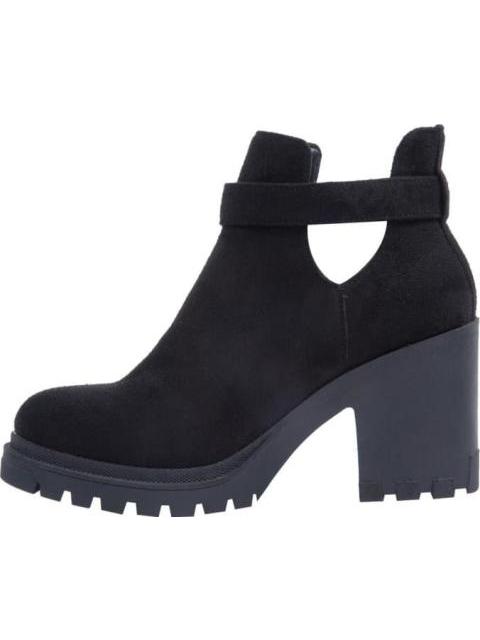 BOTA CON ABERTURA TACON MEDIO NEGRO TIERRA BENDITA