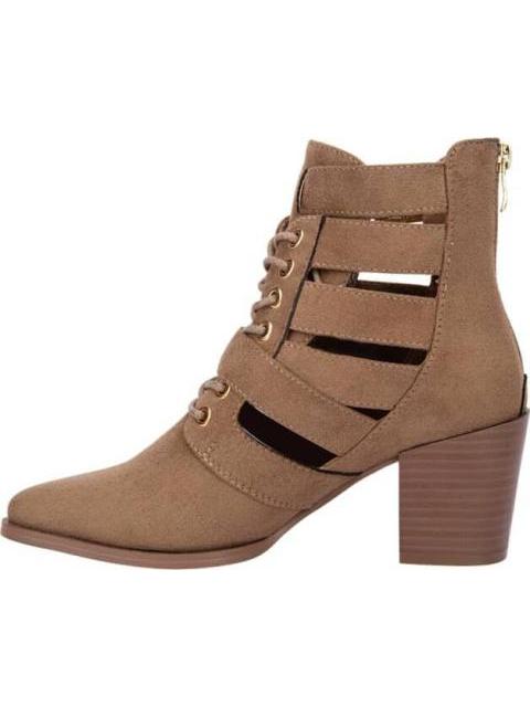 BOTA CON ABERTURA TAUPE TIERRA BENDITA