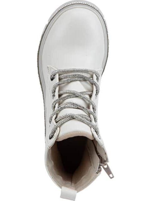 BOTA CON PEDRERIA BEIGE/HUESO VIVIS SHOES KIDS