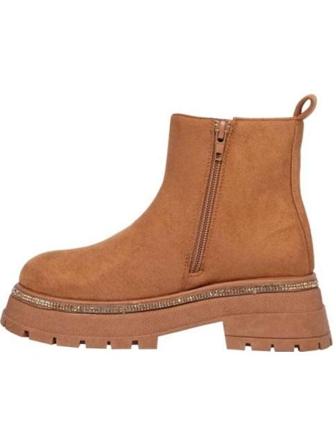 BOTA CON PEDRERIA CAMEL VIVIS SHOES KIDS