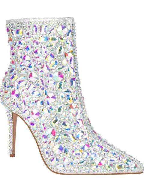 BOTA CON PEDRERIA PLATA THALIA SODI