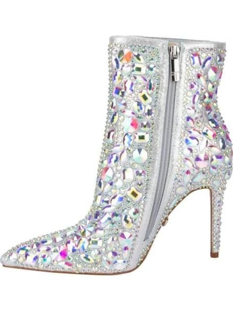 BOTA CON PEDRERIA PLATA THALIA SODI