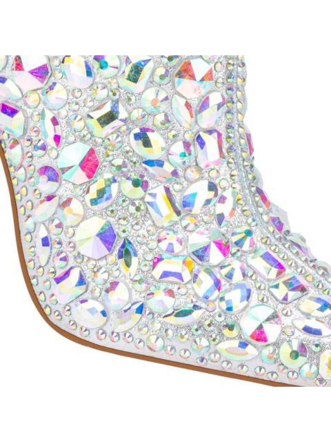 BOTA CON PEDRERIA PLATA THALIA SODI
