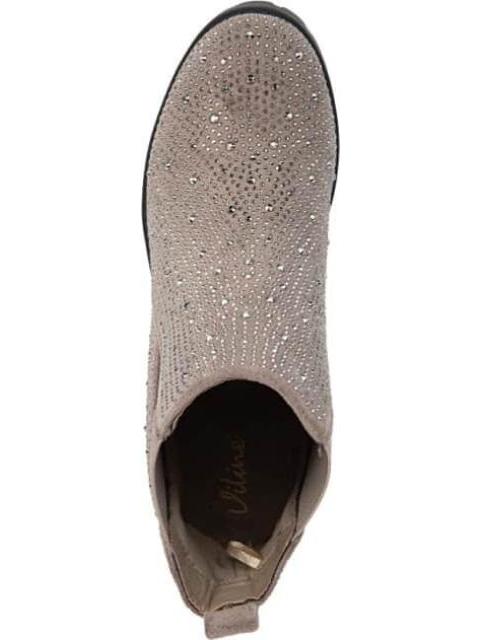 BOTA CON PEDRERIA SUELA TRACK TAUPE VI LINE