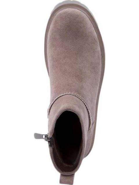 BOTA CON PLATAFORMA TAUPE TIERRA BENDITA