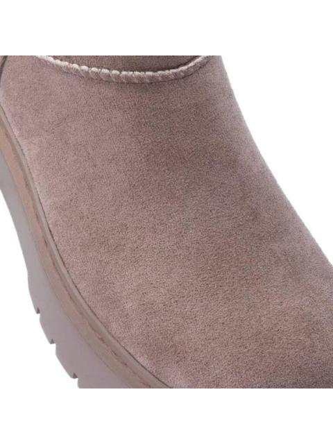 BOTA CON PLATAFORMA TAUPE TIERRA BENDITA