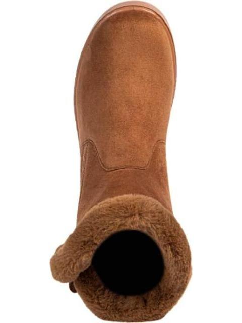 BOTA CONFORT FORRO PELUCHE CAMEL SHOSH