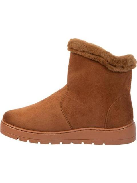 BOTA CONFORT FORRO PELUCHE CAMEL SHOSH