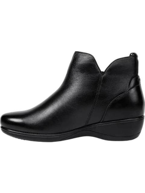 BOTA CONFORT PIEL DE BORREGO NEGRO CALZADO PAZSTOR