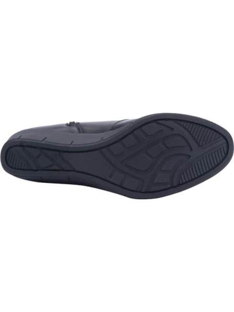 BOTIN CUÑA BAJA NEGRO SHOSH CONFORT