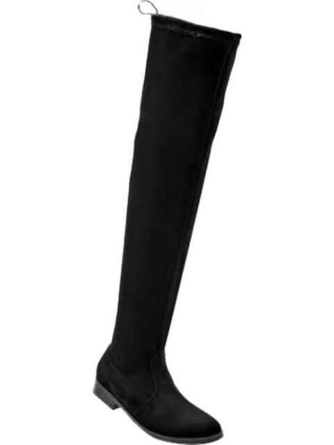 BOTA EXTRA LARGA ANTE STRETCH NEGRO TIERRA BENDITA