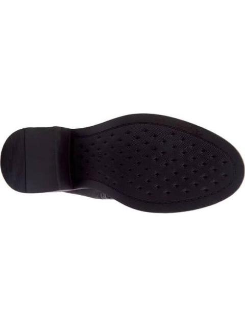 BOTA EXTRA LARGA ANTE STRETCH TACON PLACA NEGRO TIERRA BENDITA