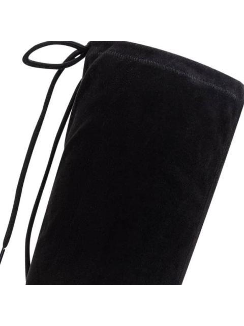 BOTA EXTRA LARGA ANTE STRETCH TACON PLACA NEGRO TIERRA BENDITA