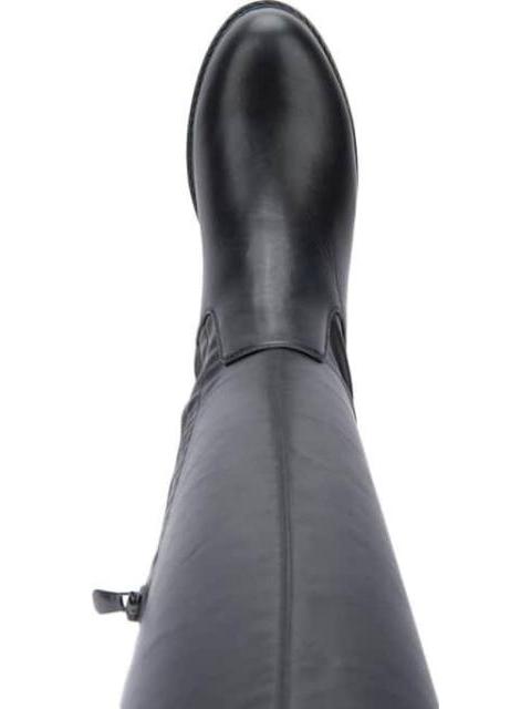 BOTA EXTRA LARGA STRETCH NEGRO TIERRA BENDITA