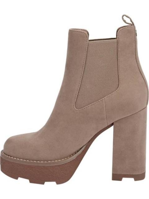 BOTA GAMUZA CON ELASTICO TAUPE BELINDA PEREGRIN