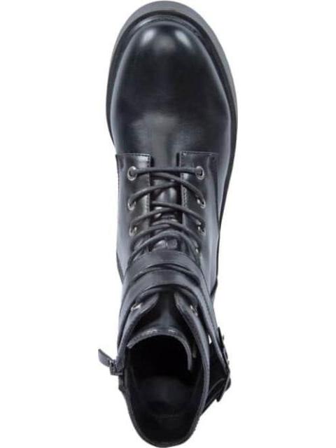 BOTA HEBILLAS CON PLATAFORMA NEGRO VI LINE
