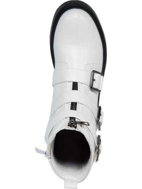 BOTA HEBILLAS SUELA TRACK BLANCO GOODYEAR
