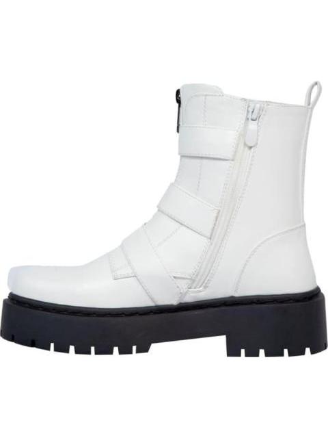 BOTA HEBILLAS SUELA TRACK BLANCO GOODYEAR
