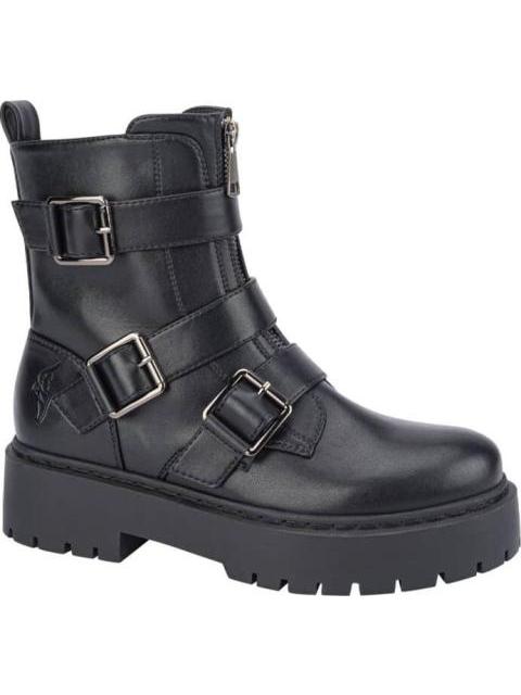BOTA HEBILLAS SUELA TRACK NEGRO GOODYEAR