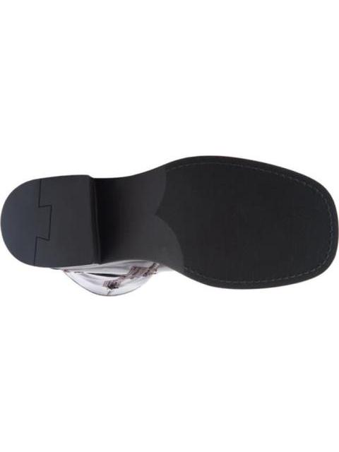 BOTA HEBILLAS TACON BAJO VINO GOODYEAR
