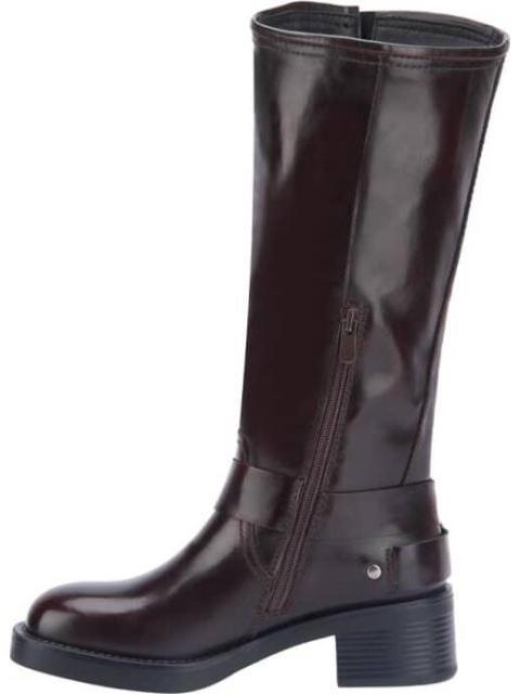 BOTA HEBILLAS TACON BAJO VINO GOODYEAR