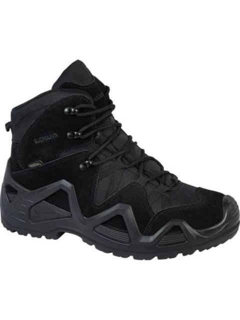 BOTA HIKER DE PIEL NEGRO HUMMER