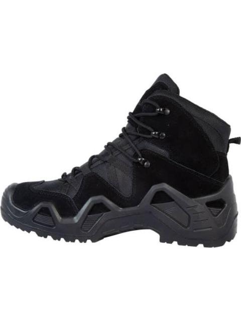 BOTA HIKER DE PIEL NEGRO HUMMER
