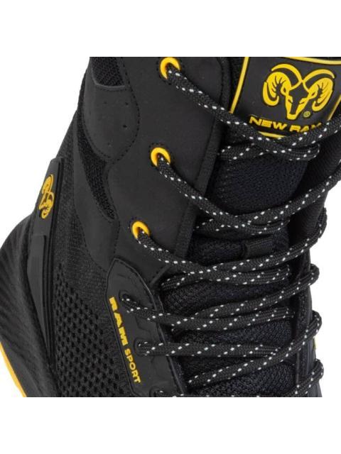 BOTA INDUSTRIAL CASCO DE SEGURIDAD NEGRO RAM PRO