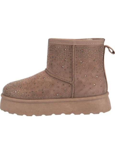 BOTA INVERNAL CON PEDRERIA CAFE VIVIS SHOES KIDS