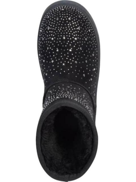 BOTA INVERNAL CON PEDRERIA NEGRO VIVIS SHOES KIDS
