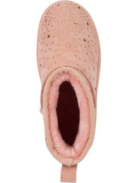 BOTA INVERNAL CON PEDRERIA ROSA VIVIS SHOES KIDS