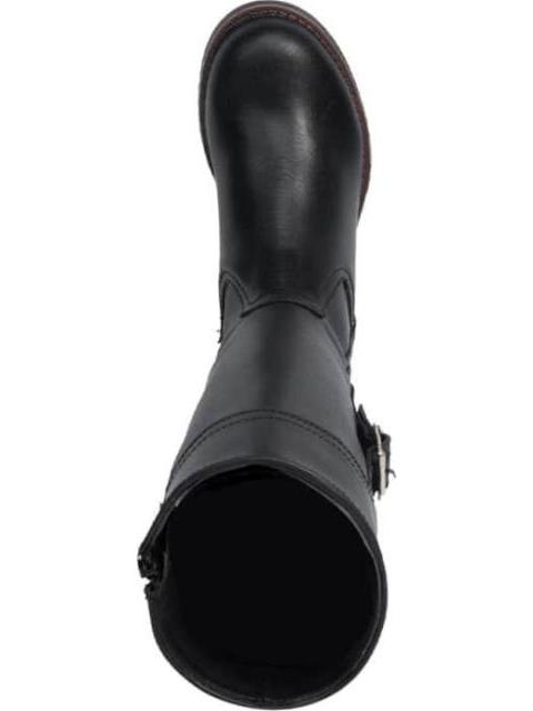 BOTA LARGA DE PIEL NEGRO VIVIS SHOES KIDS