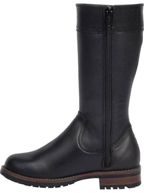 BOTA LARGA DE PIEL NEGRO VIVIS SHOES KIDS
